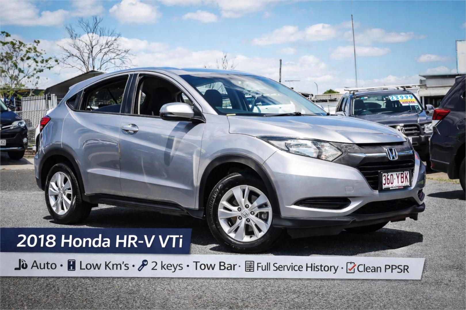 2018 Honda HR-V VTi Auto MY17