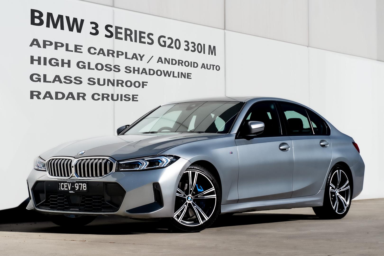 2022 BMW 3 Series 330i M Sport G20 LCI Auto