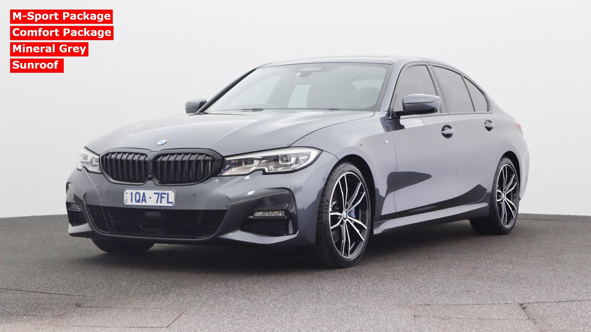 2019 BMW 3 Series 330i M Sport G20 Auto