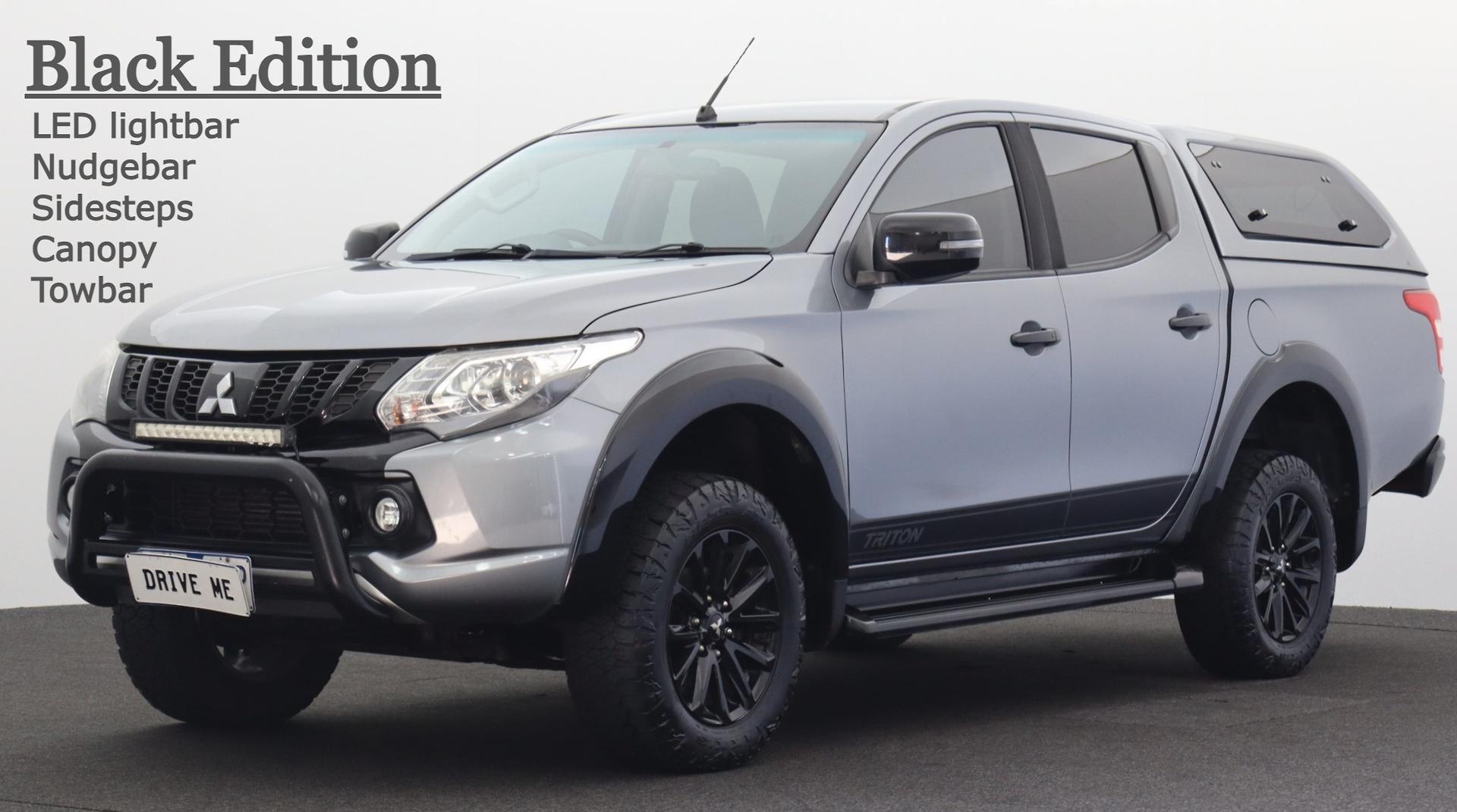 2018 Mitsubishi Triton Blackline MQ Manual 4x4 MY18 Double Cab