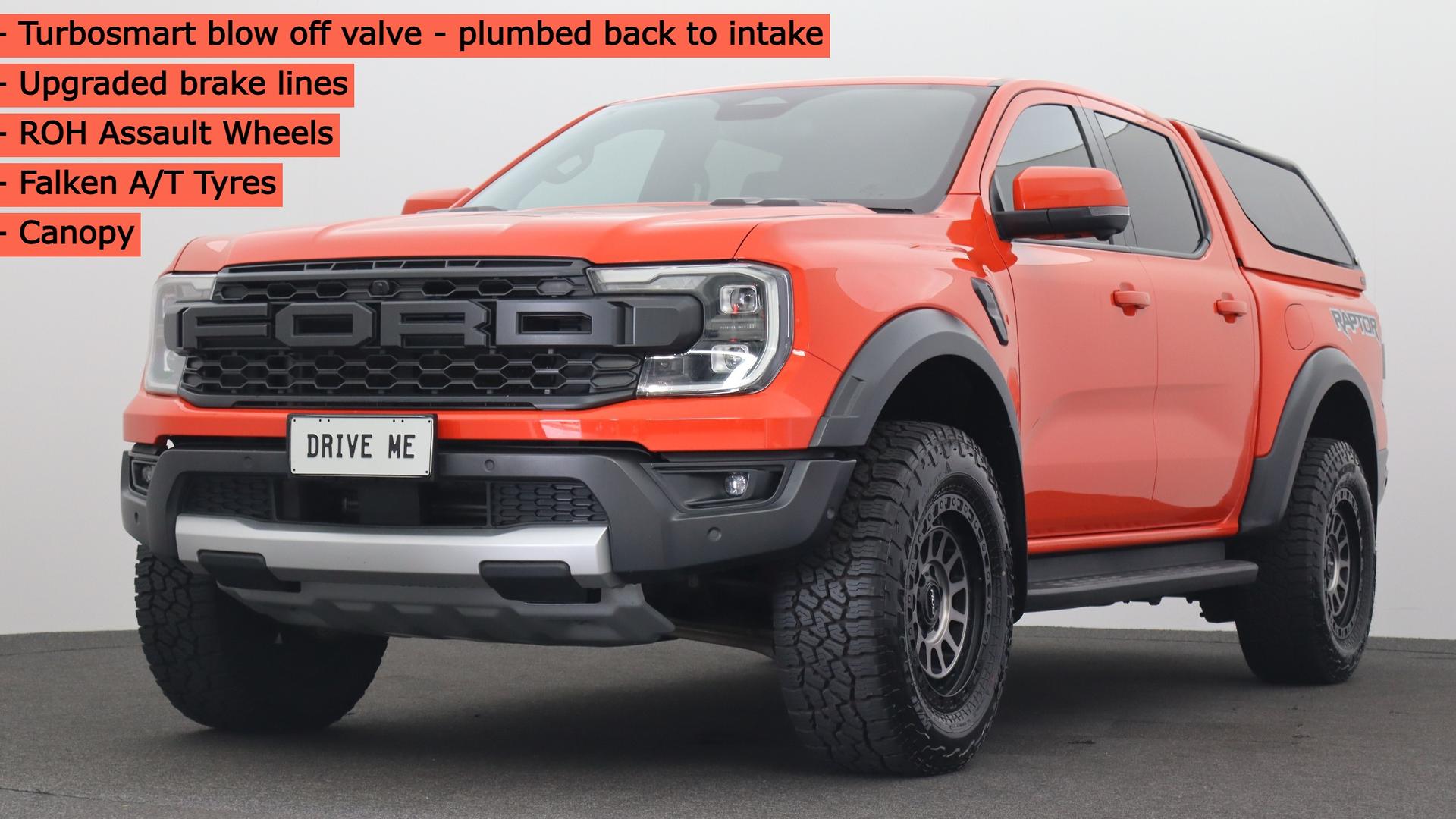2022 Ford Ranger Raptor Auto FullTime 4WD DR MY22 Double Cab